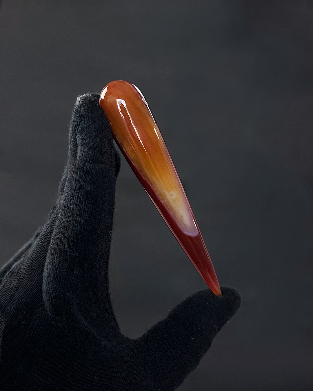 Agate Carnelian Massage Wand