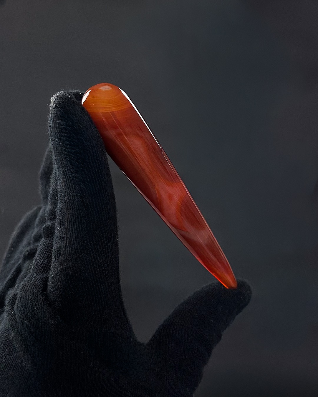 Agate Carnelian Massage Wand