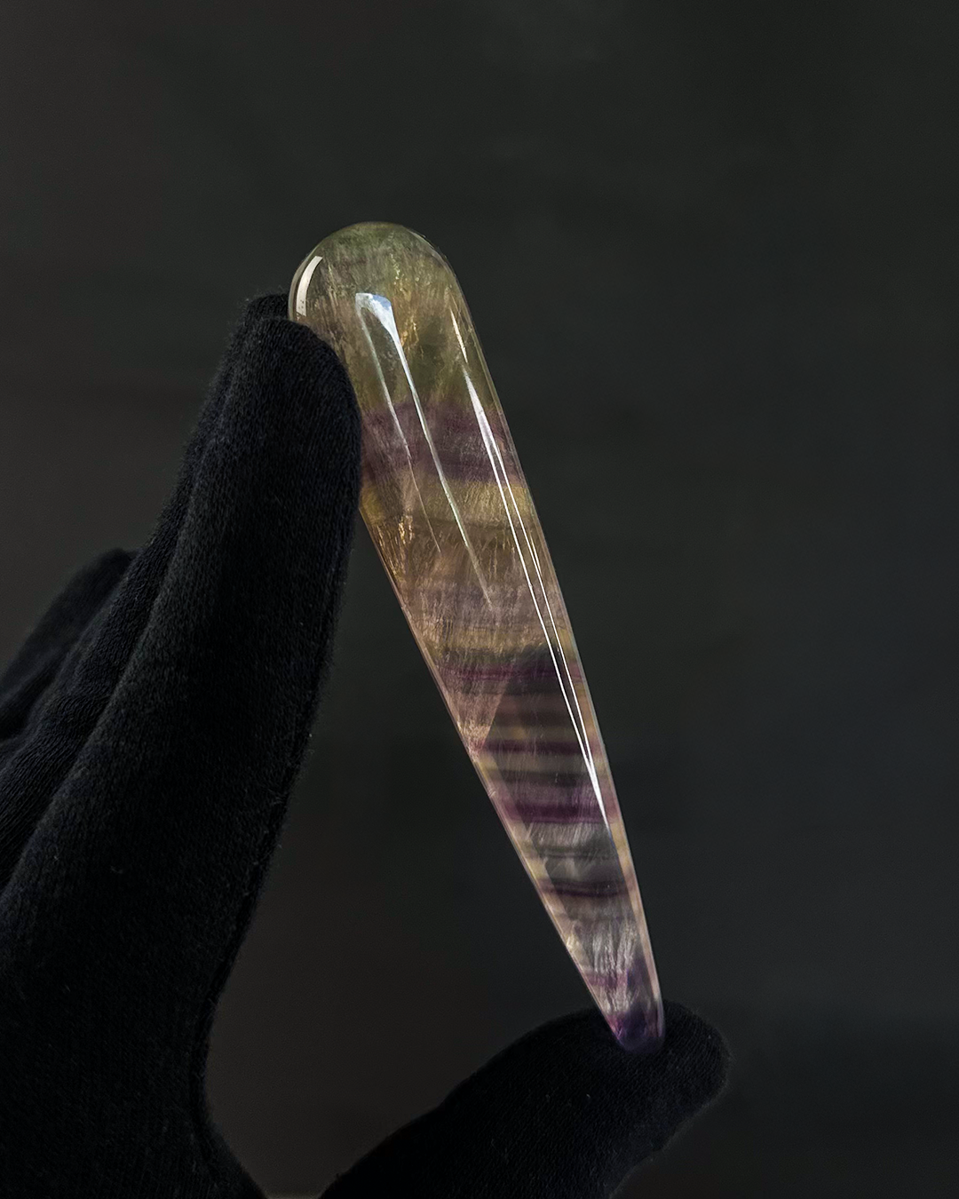 Fluorite Massage Wand