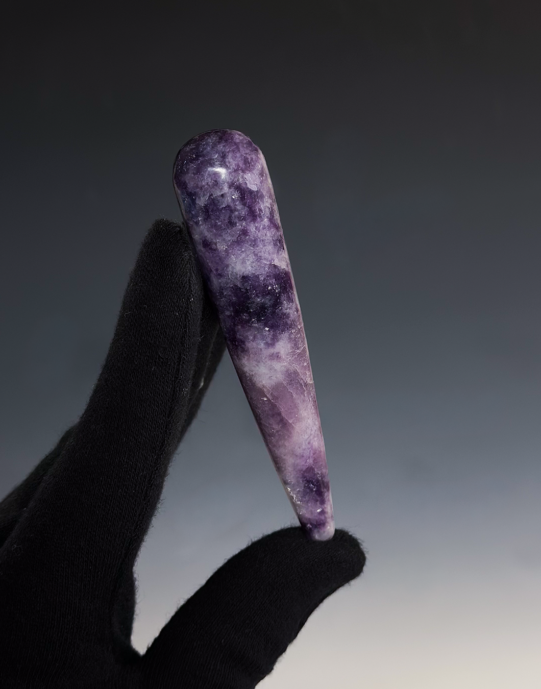 Lepidolite  Massage Wand - Purple Assorted