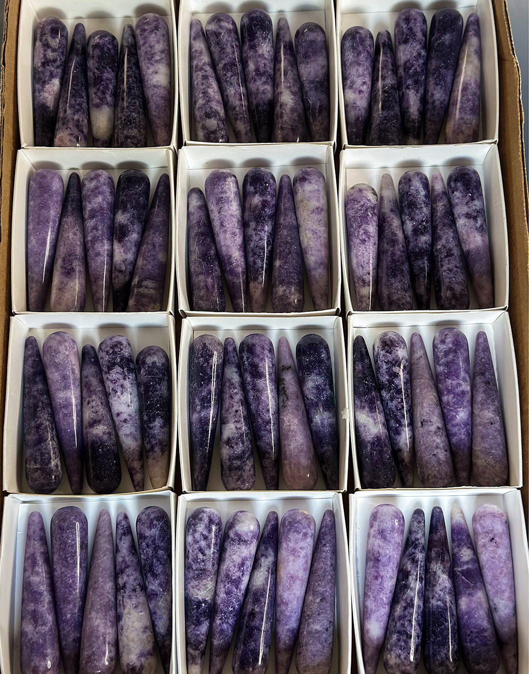 Lepidolite Massage Wand – Purple Assorted (LBS)