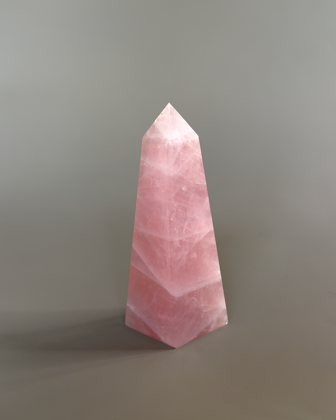 Rose Quartz Obelisk