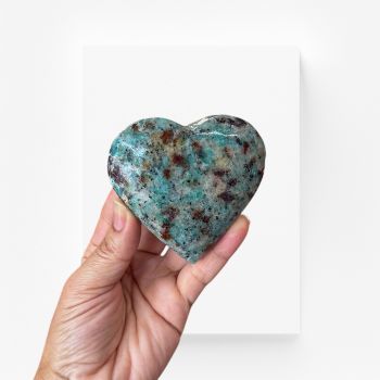 Amazonite Heart