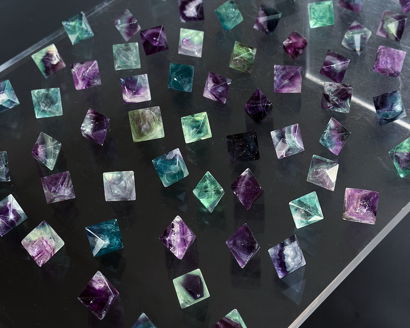 Fluorite Octahedron, Polished Small (LBS)