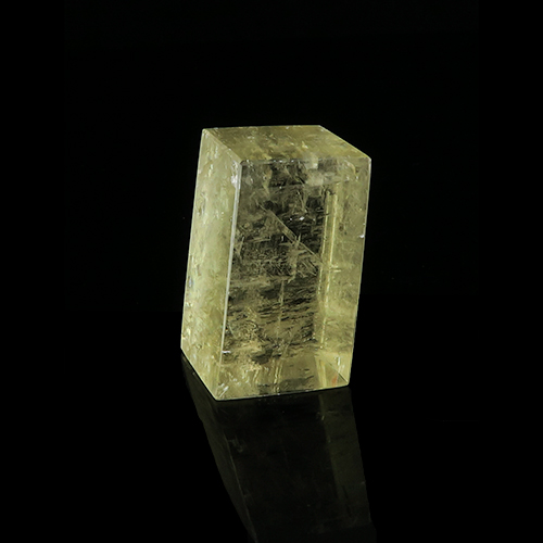 Optical Calcite Golden Polished