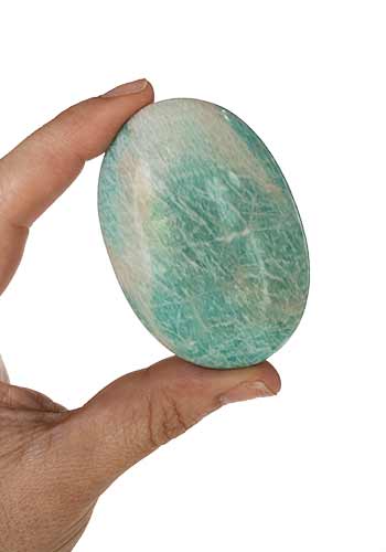 Amazonite Palm Stone
