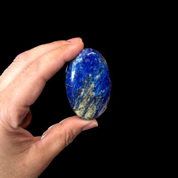 Lapis Palm Stone