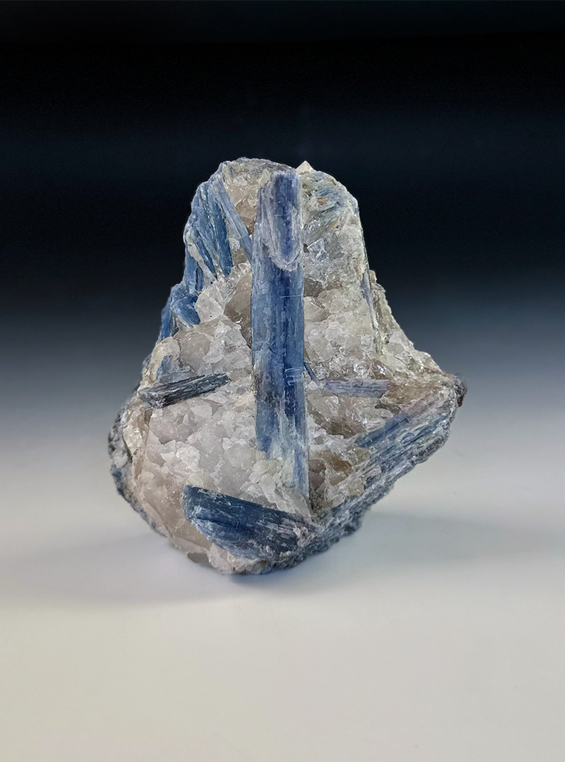 Blue Kyanite Cut Base