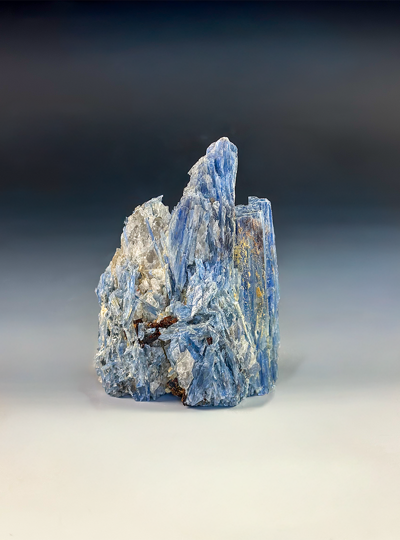 Blue Kyanite Cut Base