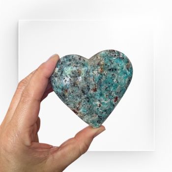Amazonite Heart