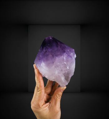 Amethyst Rough Point,Large