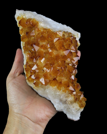 Citrine Quartz  Cluster