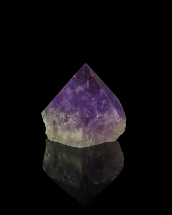 Amethyst Semi Polished Point