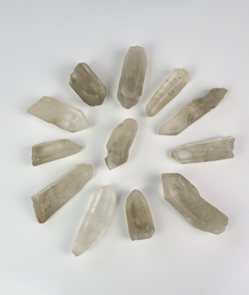 Light Smoky Quartz Point 12 Pack "Hot Deal"