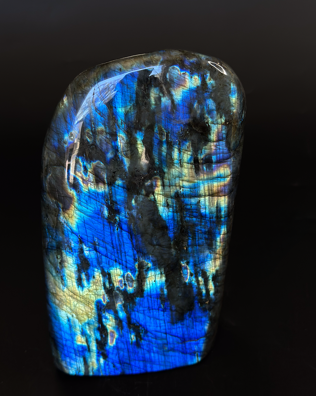 Labradorite Freeform Polished Flat Base
