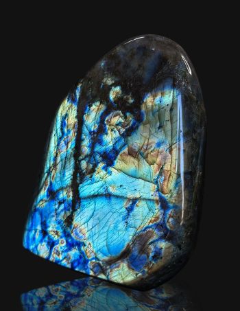 Labradorite Freeform Polished Flat Base