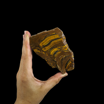 Tiger Eye Iron  Slab Natural Edge