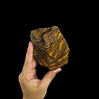 Tiger Eye Iron  Slab Natural Edge