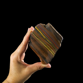 Tiger Eye Iron  Slab Natural Edge #2