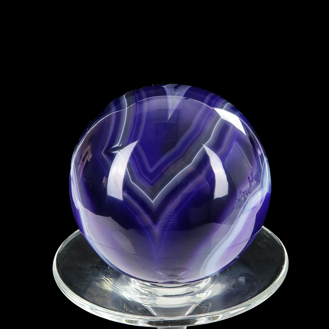 Agate Purple Sphere