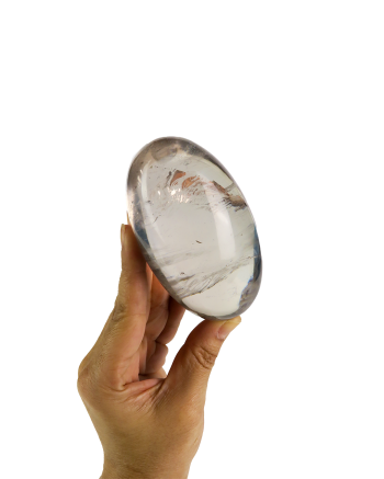 Clear Quartz Lingam