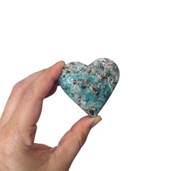 Amazonite Heart