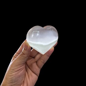 Selenite Heart