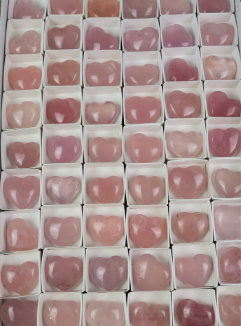 Rose Quartz Heart Small (Unit) #2