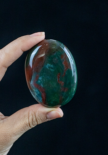 Bloodstone Palm Stone