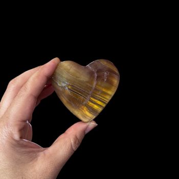 Fluorite Heart