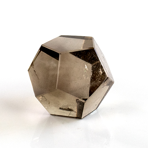 Smoky Quartz Dodecahedron