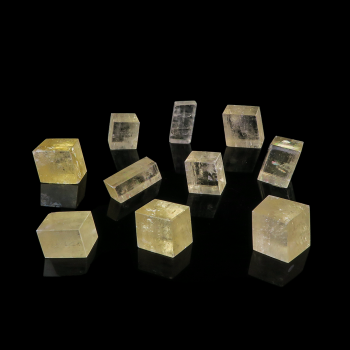 Optical Calcite Golden Polished  10 Pack