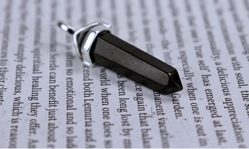 Shungite Point Pendant