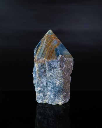 Bleu Onyx Semi Polished Point