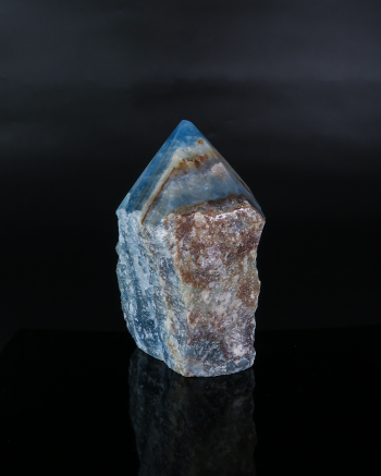 Blue Onyx Semi Polished Point #2