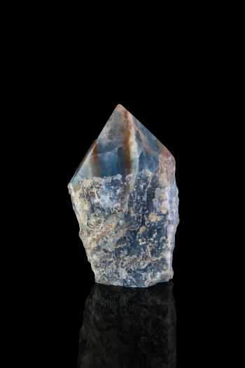 Blue Onyx Semi Polished Point #3