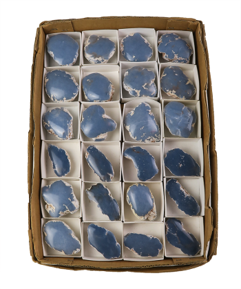 Angelite Semi Polished face