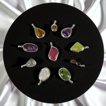 Mix Gem Crystal Pendant 10 Pack #5