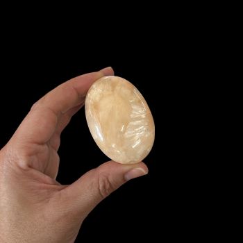 Stilbite Palm Stone