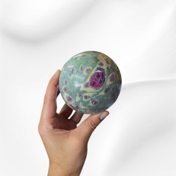 Ruby Fuchsite Sphere