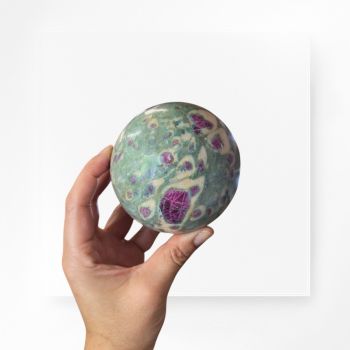 Ruby Fuchsite Sphere #2