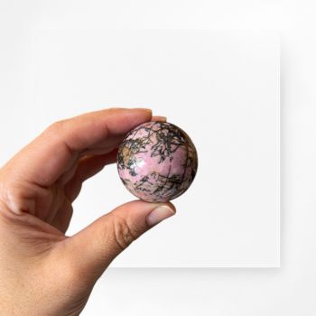 Rhodonite Sphere