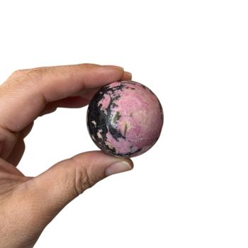 Rhodonite Sphere