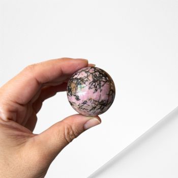 Rhodonite Sphere