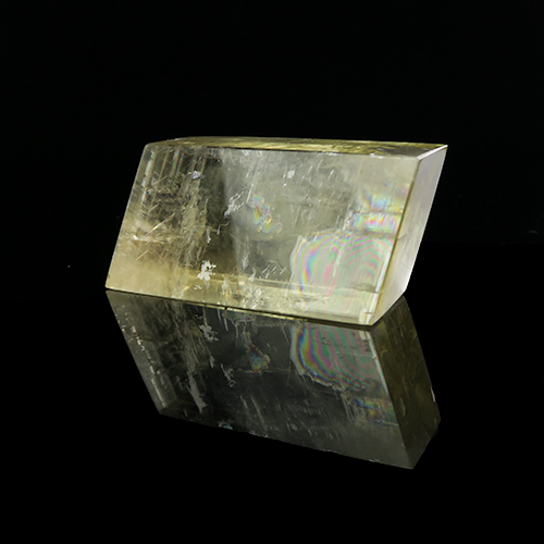 Optical Calcite Golden Polished