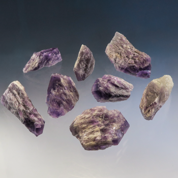 Bahia  Amethyst Rough Point 8 Pack "Hot Deal"