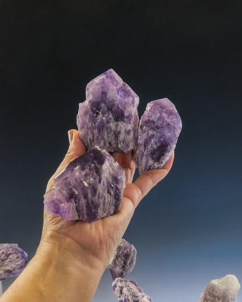 Bahia  Amethyst Rough Point 8 Pack "Hot Deal" #2