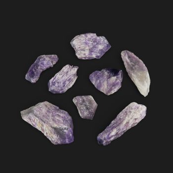 Bahia  Amethyst Rough Point 8 Pack "Hot Deal"