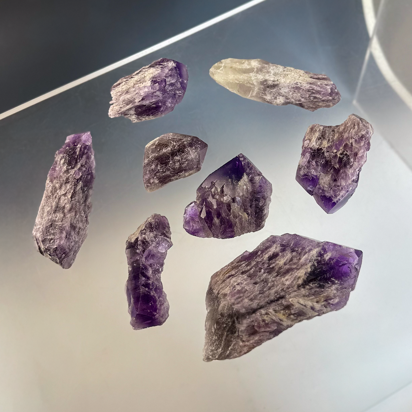 Bahia  Amethyst Rough Point 8 Pack "Hot Deal"