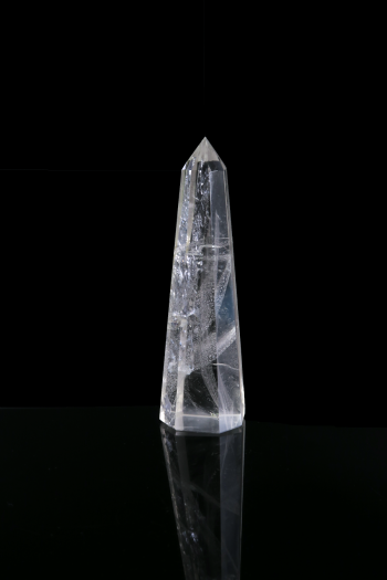 Clear Quartz Generator, 8 Sided